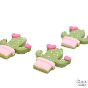 Cactus Resin Cabochons - Dress It Up Buttons - Jesse James